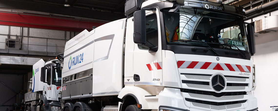 Kanalreinigung LKW