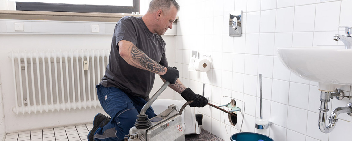 Rohrreinigung Mitarbeiter