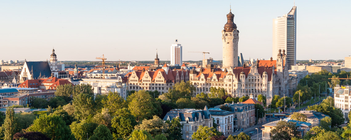 Luftaufnahme Leipzig