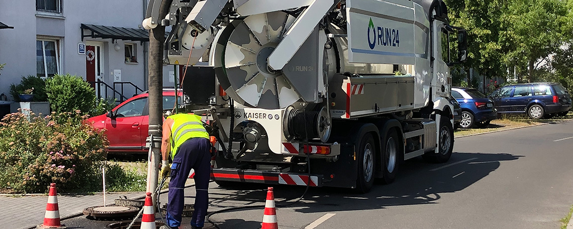 Kanalreinigung Fahrzeug